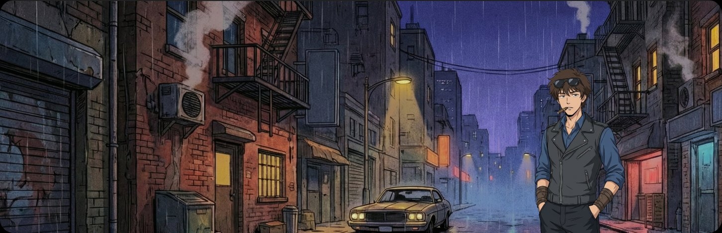 A scene from one of many adventures