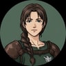 Broad-shouldered woman