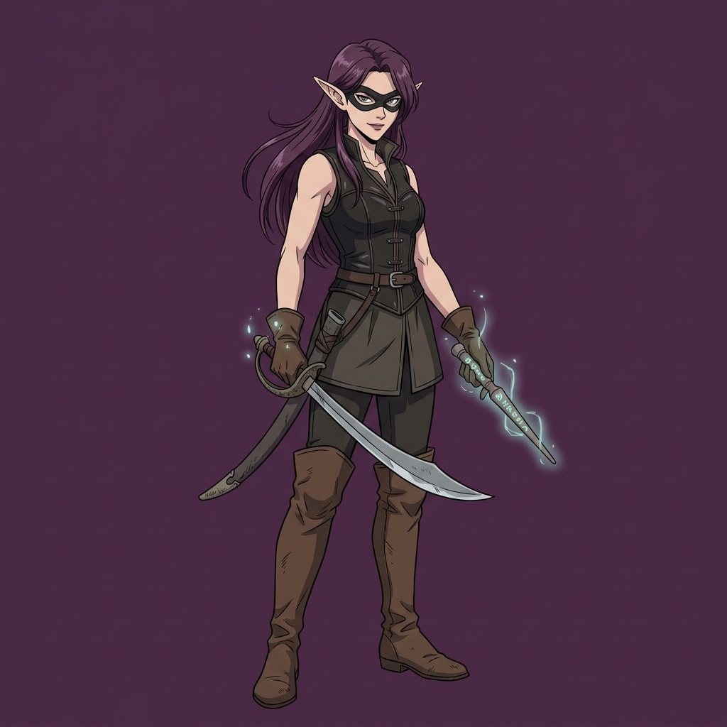 Bandit Queen portrait